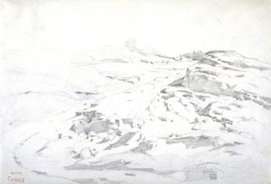 Maisematutkimukset, Italia tekijältä Jean Baptiste Camille Corot